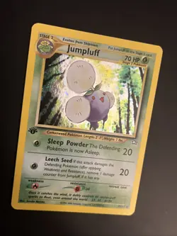 Pokemon Card: Neo Genesis 1st Edition Rare Holo: Jumpluff 7/111 - Image 5