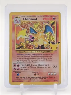 CHARIZARD 2021 POKEMON CELEBRATIONS CLASSIC COLLECTION HOLO 4/102 Q6438 - Image 1