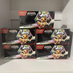 5x Pokemon Prismatic Evolutions Surprise Box Scarlet Violet TCG Brand New Sealed - Image 1