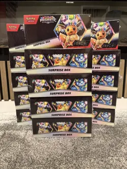 Pokemon TCG: Scarlet & Violet Prismatic Evolutions Surprise Box New & Sealed - Image 1
