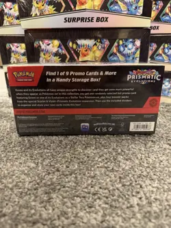 Pokemon TCG: Scarlet & Violet Prismatic Evolutions Surprise Box New & Sealed - Image 2