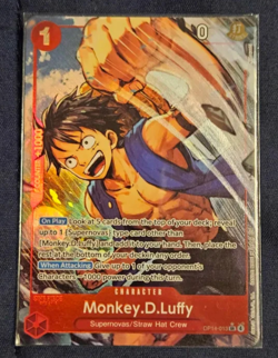 ONE PIECE TCG Monkey D. Luffy (Alt Art) OP14-013 SR The Azure Sea's Seven NM/M - Image 1