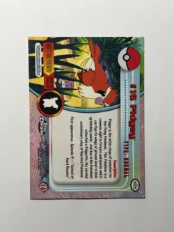 Pidgey Topps Chrome Pokemon #16 - Image 2