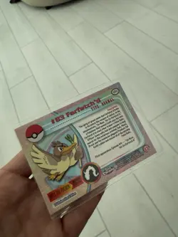 #83 FARFETCH'D - 2000 Topps Chrome Pokemon Holo Foil NM-MT! - Image 3