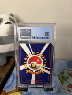 1998 Pokemon Japanese Computer Error Glossy CoroCoro Comic Promo CGC 9 - Image 3