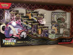Pokemon TCG Paldean Fates Great Tusk Iron Threads Ex Premium Collection Lot Of 5 - Image 1
