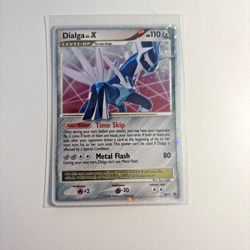 Pokemon Dialga Lv. X Diamond Pearl Black Star Promo DP17 Card LP Holo 2008 - Image 1