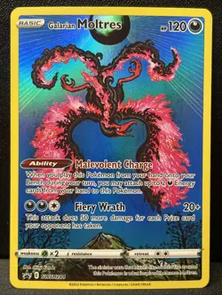 SWSH: Sword & Shield Promo Cards #SWSH284 Galarian Moltres Illustration Rare - Image 1