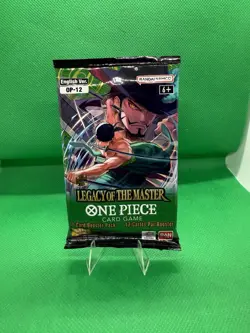 One Piece TCG Legacy of The Master Single Pack OP12 12cards - Image 1