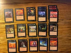 MTG: Vintage ‘96 Mirage 50 Black Card Lot - Magic The Gathering - Image 1