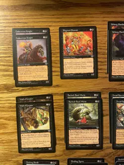MTG: Vintage ‘96 Mirage 50 Black Card Lot - Magic The Gathering - Image 2