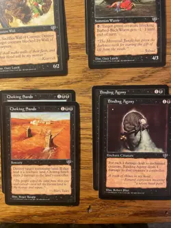 MTG: Vintage ‘96 Mirage 50 Black Card Lot - Magic The Gathering - Image 4