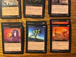 MTG: Vintage ‘96 Mirage 50 Black Card Lot - Magic The Gathering - Image 5