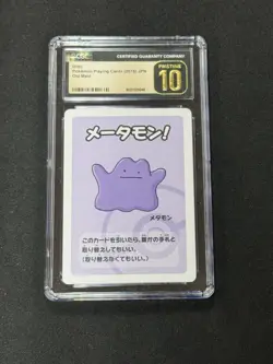 CGC Pristine 10 Ditto Old Maid Playing Card (Japanese) 2019 - Image 1