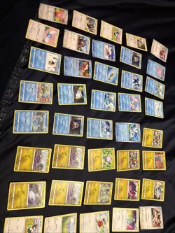 Pokemon Cards Job Lot of 40 Cards Bundle Mixed Sets Pokemon Cards #3 - Image 1