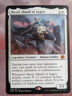 MTG - Myrel, Shield of Argive - BRO 018/287 - Brothers' War - Mythic - Magic - Image 1
