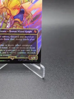 Celes, Rune Knight - Surge Foil - Borderless - MTG Commander: FINAL FANTASY - Image 4