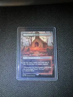 Blood Crypt Borderless Lorwyn Eclipsed Regular Rare 0349 Magic The Gathering ECL - Image 1