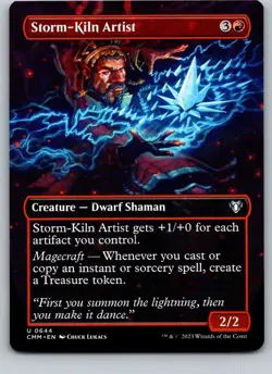 Magic: The Gathering Creature Storm-Kiln Artist Storm Uncommon Regular - Image 1