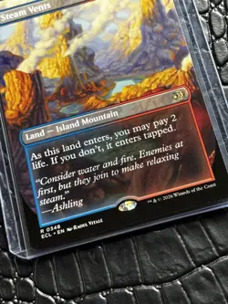 Steam Vents (Borderless) Lorwyn Eclipsed Regular Pack Fresh! Rare w Sleeve & Top - Image 2