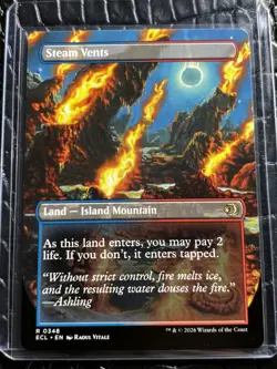 Steam Vents (Borderless) Lorwyn Eclipsed Regular Pack Fresh! Rare w Sleeve & Top - Image 4