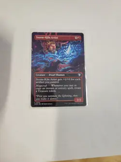 Storm-Kiln Artist (Borderless) Commander Masters Regular - Image 1