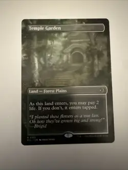 Temple Garden (Borderless) Lorwyn Eclipsed Regular - Image 1