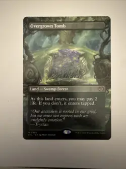 Overgrown Tomb (Borderless) Lorwyn Eclipsed Regular - Image 1