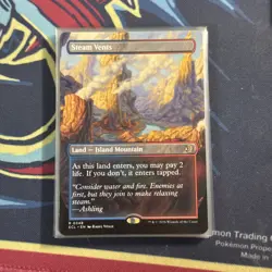 MTG Lorwyn Eclipsed Steam Vents 0348 Regular (Borderless) Reversible ECL NM - Image 1