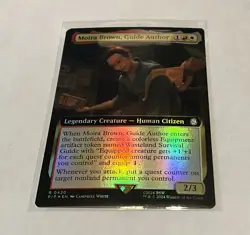 Moira Brown, Guide Author Extended Art Foil - PIP 0420 - NM - MTG Magic - Image 1