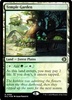 Temple Garden R Lorwyn Eclipsed 268 NM - Image 1