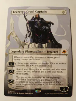 Tezzeret, Cruel Captain (Borderless) Edge of Eternities Regular - Image 1