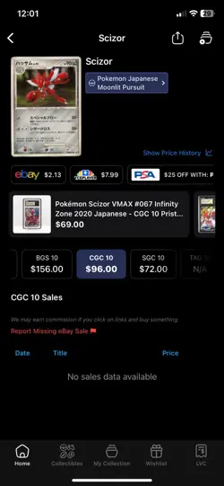 *POP 3 - ZERO Higher* 🔥🔥 Pokemon TCG 2007 Scizor (Moonlit Pursuit) CGC 10! - Image 4