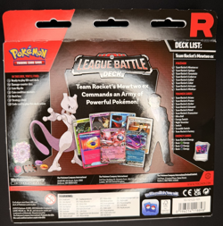 Pokemon TCG Team Rocket's Mewtwo ex League Battle Deck Sealed New - Image 2