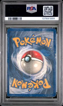 1999 POKEMON BASE SET UNLIMITED #6 GYARADOS-HOLO PSA 1 - Image 2