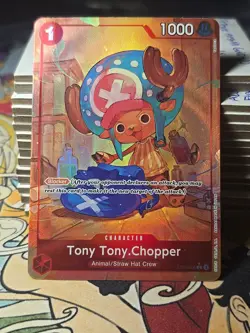 One Piece Premium Booster The Best Tony Tony Chopper ST01-006 Alternate Art NM - Image 1