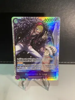 Rosinate & Law EB04-038 [ The Azure Sea's Seven ] SR One Piece TCG English - Image 1