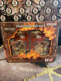 One Piece Card Game Illustration Box Vol. 5 New Factory Sealed💥 - Image 1