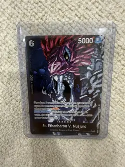 St. Ethanbaron V. Nusjuro - OP13-080 (Character) Carrying on His Will 5000 Power - Image 1