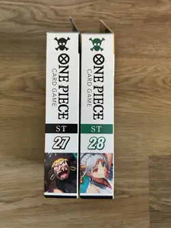 One Piece TCG Lot of 2 English Starter Decks ST27 ST28 - Image 3