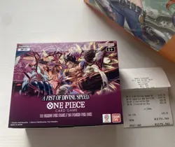 One Piece TCG OP-11 A Fist Of Divine Speed Booster Box English - New Unsealed - Image 1