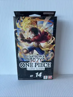 ONE PIECE TCG: 3D2Y STARTER DECK (ST-14) Black - Image 1