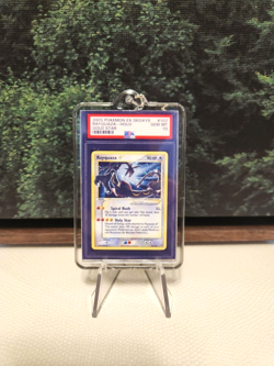 2005 Pokemon EX Deoxys Rayquaza Gold Star GEM MINT 10 Gift Keychain 2x3 🔥 - Image 1