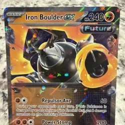 Pokemon Iron Boulder ex 147 Sv: Scarlet & Violet Promo Card Holo 🔥 - Image 4