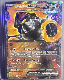 Iron Boulder ex 147 Sv: Scarlet & Violet Promo Cards Holo - Image 1