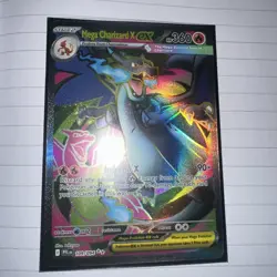 Mega Charizard X Ex 109/94 Ultra Rare Full Art Phantasmal Flames Pokemon Tcg NM - Image 1