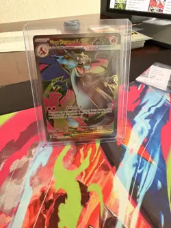 Mega Charizard X Ex 109/94 Ultra Rare Full Art Phantasmal Flames Pokemon Tcg NM - Image 1