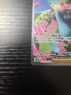 Mega Charizard X Ex 109/94 Ultra Rare Full Art Phantasmal Flames Pokemon Tcg NM! - Image 5