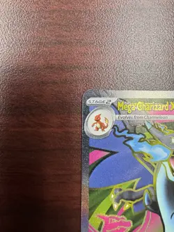 Mega Charizard X Ex 109/94 Ultra Rare Full Art Phantasmal Flames Pokemon Tcg NM - Image 3