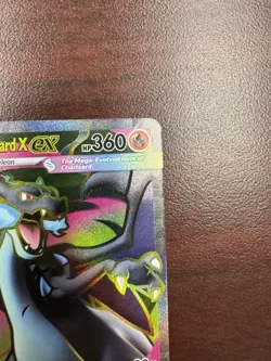 Mega Charizard X Ex 109/94 Ultra Rare Full Art Phantasmal Flames Pokemon Tcg NM - Image 4